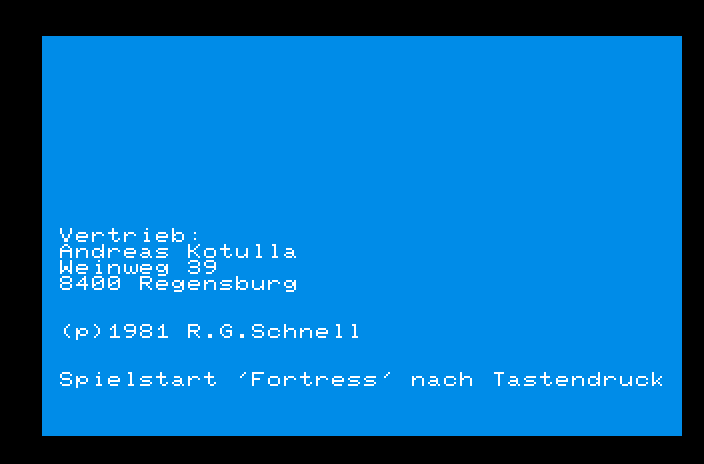 Fortress — snímek obrazovky 1