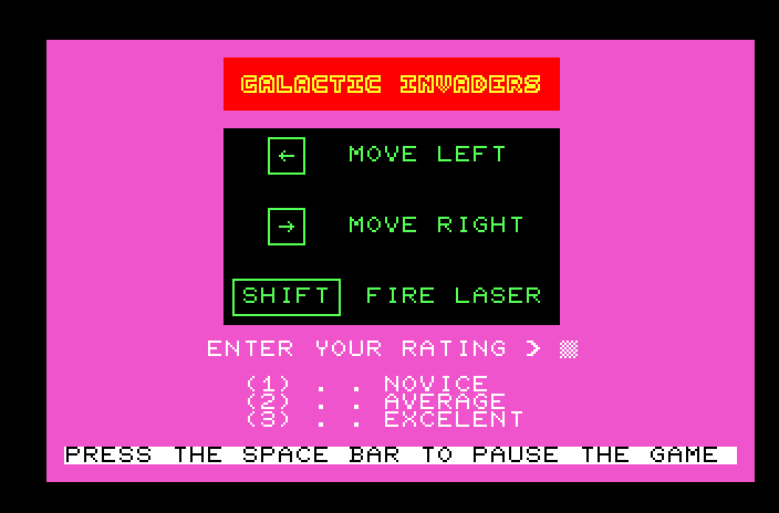 Galact. Invaders — Screenshot 2