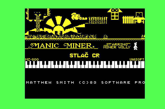Manic Miner 800 のスクリーンショット 1
